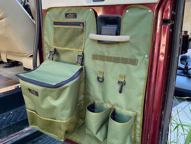 Ford Econoline Barn Door Panel Organizer - Premium Vehicle by Xtreme Canopies