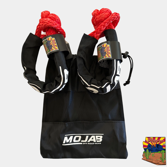 Soft Shackle 1/2'' x 22'' with sleeve and bag (Set of 2 Shackles) (Lifetime Warranty) - Premium Soft Shackle by Xtreme Canopies