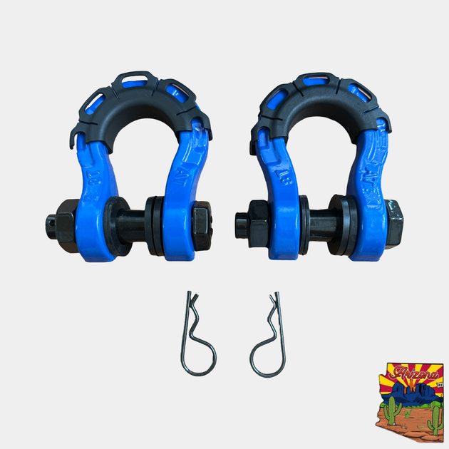 3/4” Forged Steel D-shackle set (8T) (LIFE TIME WARRANTY*) - Premium Truck Accessory by Xtreme Canopies