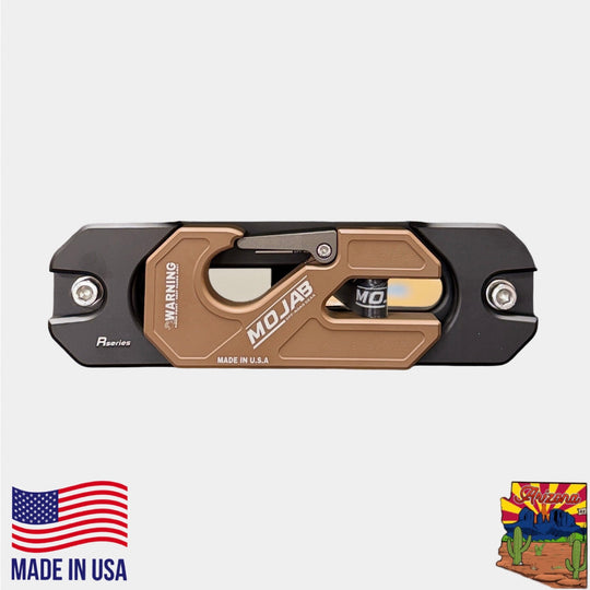 Aluminum Recessed Winch Shackle with Fairlead Kit, closed latch (LIFE TIME WARRANTY*) - Premium Winch Shackle by Xtreme Canopies
