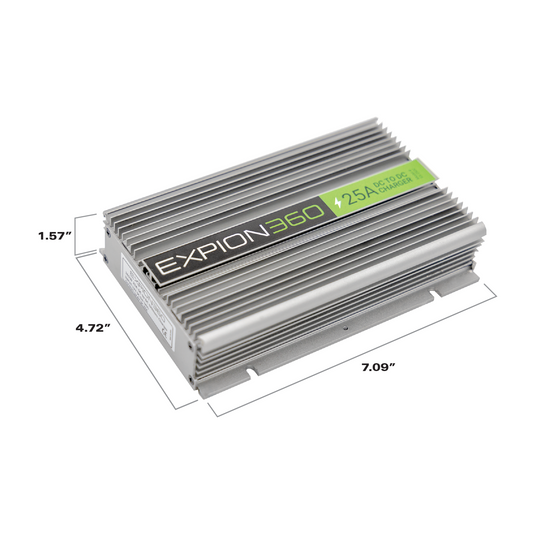 E360 12V DC-DC Charger 25A - Premium Chargers by Xtreme Canopies