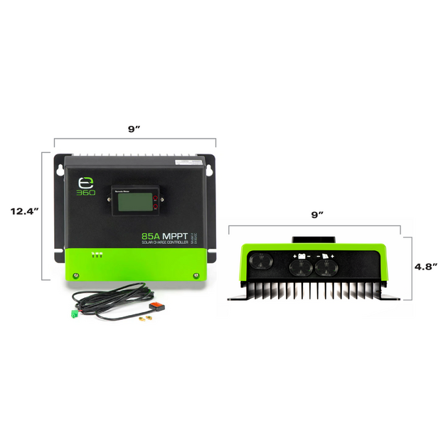 E360 MPPT Solar Charge Controller 85A with Bluetooth - Premium Solar Charge Controllers by Xtreme Canopies