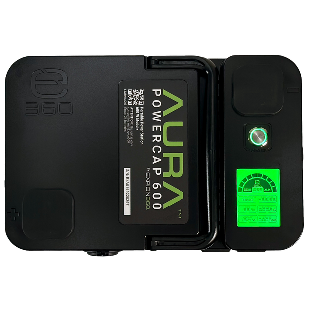 AURA Powercap 600W Inverter for Group 24 Batteries - Premium Inverters by Xtreme Canopies