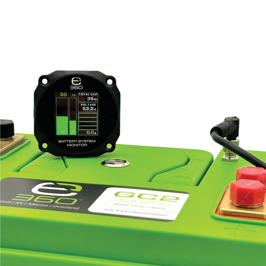 E360 GC2 Battery Monitor Kit - Premium Battery Monitors by Xtreme Canopies
