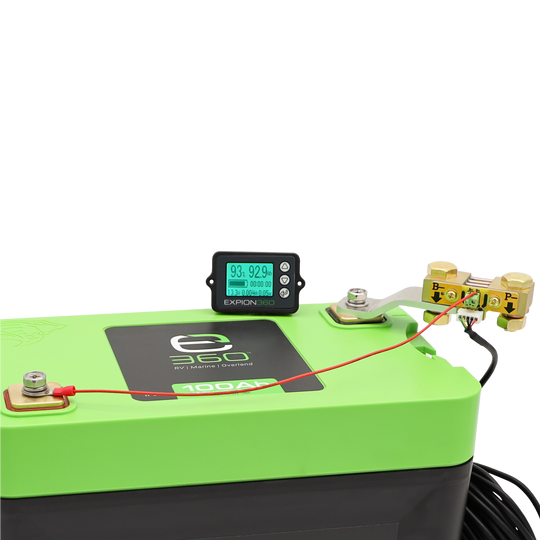 E360 12V Battery Monitor Kit - Premium Battery Monitors by Xtreme Canopies