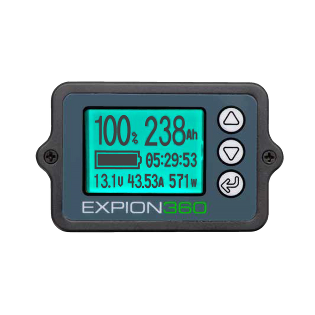 E360 12V Battery Monitor Kit - Premium Battery Monitors by Xtreme Canopies