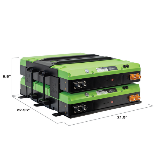 Edge EX2 2-Battery Mounting Add On Kit - Premium Battery Mounting Systems by Xtreme Canopies