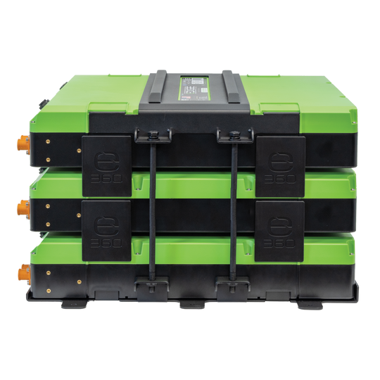 Edge EX2 3-Battery Mounting Add On Kit - Premium Battery Mounting Systems by Xtreme Canopies