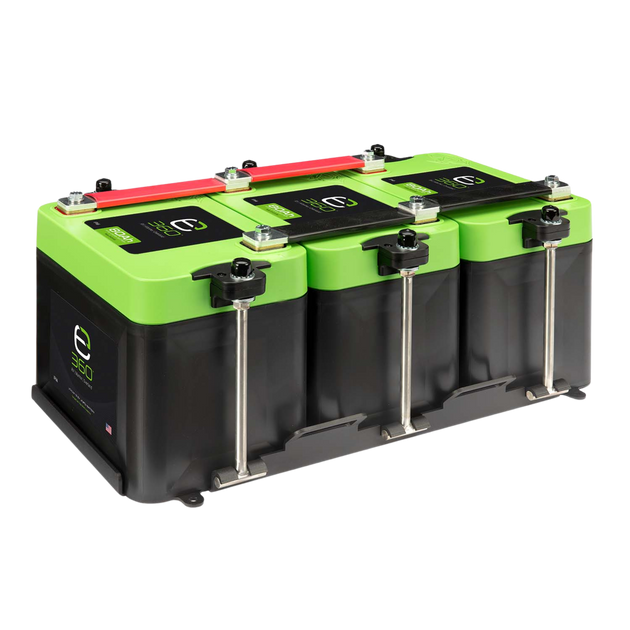 Triple Mounting Kit for Group 24 Batteries - Premium Battery Mounting Systems by Xtreme Canopies