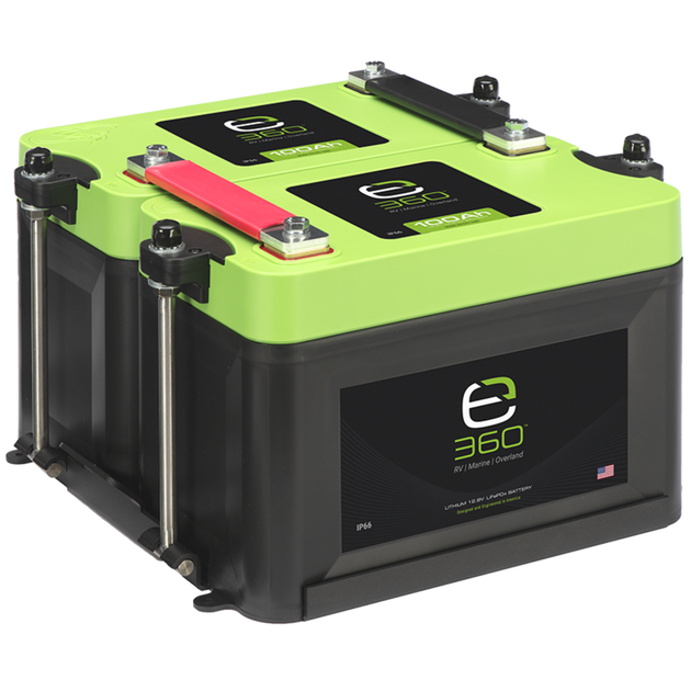 Dual Mounting Kit for Group 27 Batteries - Premium Battery Mounting Systems by Xtreme Canopies
