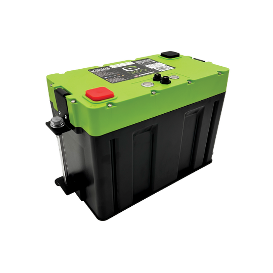 Single Mounting Kit for Group 27 VHC Battery - Premium Battery Mounting Systems by Xtreme Canopies