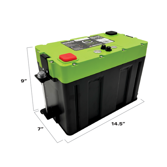 Single Mounting Kit for Group 27 VHC Battery - Premium Battery Mounting Systems by Xtreme Canopies