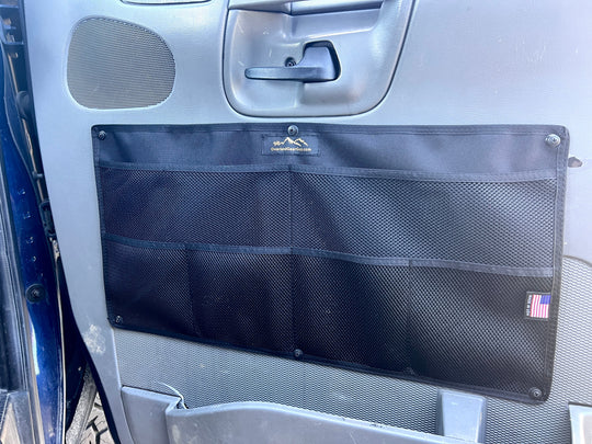 Econoline Door Organizers - Driver - Passenger - Premium Vehicles Accessories by Xtreme Canopies