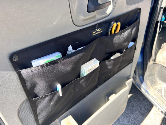 Econoline Door Organizers - Driver - Passenger - Premium Vehicles Accessories by Xtreme Canopies