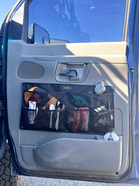 Econoline Door Organizers - Driver - Passenger - Premium Vehicles Accessories by Xtreme Canopies