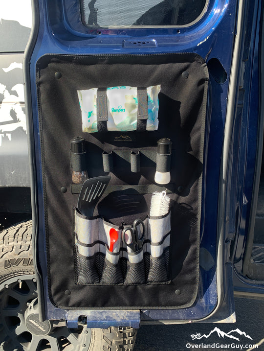 Ford Econoline Barn Door Panel Organizer - Premium Vehicle by Xtreme Canopies