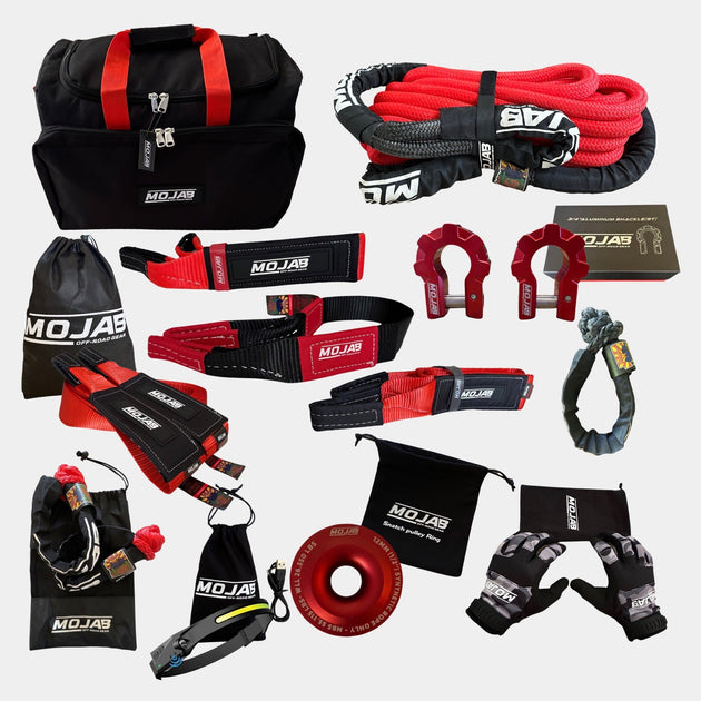 Extreme Recovery Kit (14 items + 9 storage bags + 4 Velcro tapes) *Lifetime Warranty - Premium Recovery Kit by Xtreme Canopies