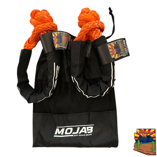 Soft Shackle 1/2'' x 22'' with sleeve and bag (Set of 2 Shackles) (Lifetime Warranty) - Premium Soft Shackle by Xtreme Canopies