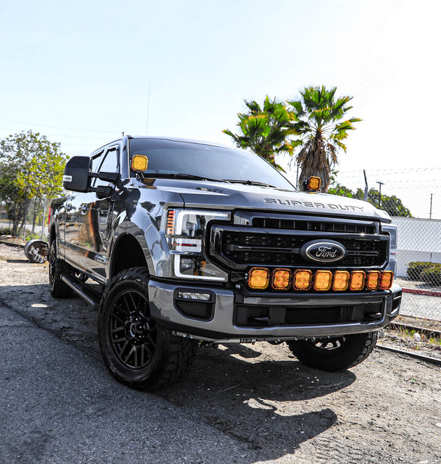 2011+ F250 / F350 Superduty 8 Light Bumper Mount Kit - Premium Truck Accessory by Xtreme Canopies