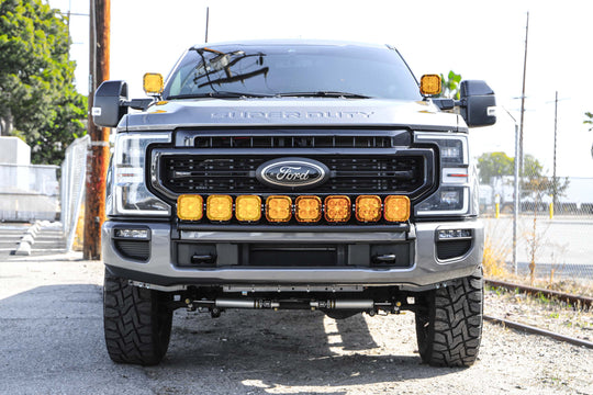 2011+ F250 / F350 Superduty 8 Light Bumper Mount Kit - Premium Truck Accessory by Xtreme Canopies