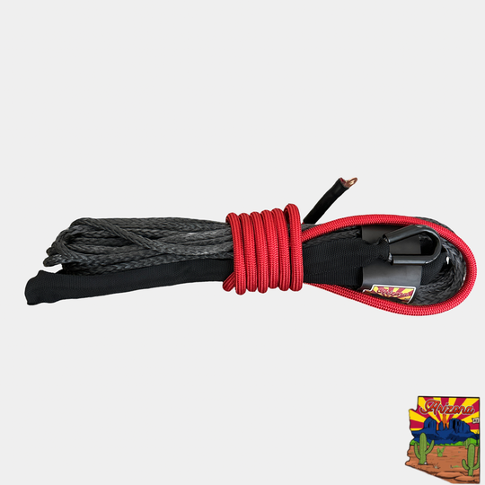 1/4” x 50” Heavy duty SXS synthetic winch line - Premium Truck Accessory by Xtreme Canopies