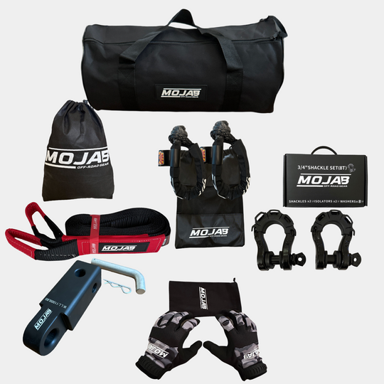 Deluxe Recovery Kit (8 items +3 Storage bags + 1 Velcro Tape) *Lifetime Warranty - Premium Truck Accessory by Xtreme Canopies