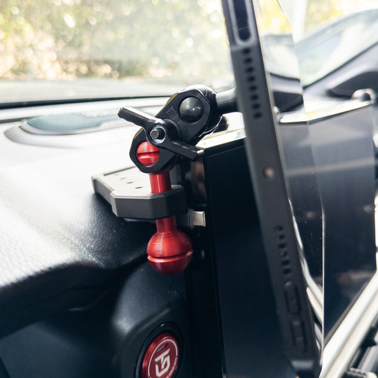 Billet Aluminum 4th Gen Tacoma / 6th Gen 4runner Dashtop Multi Mount (DMM) - Premium Truck Accessory by Xtreme Canopies