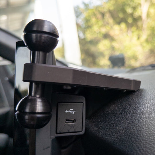 Billet Aluminum 4th Gen Tacoma / 6th Gen 4runner Dashtop Multi Mount (DMM) - Premium Truck Accessory by Xtreme Canopies