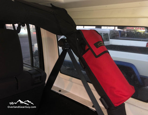 Jeep Fire Extinguisher Pouch Roll Bar - Premium Vehicle by Xtreme Canopies