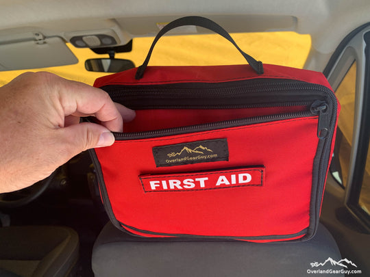 First Aid Kit Headrest Pouch - IFAK - Premium Pouches by Xtreme Canopies