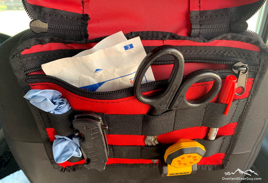 First Aid Kit Headrest Pouch - IFAK - Premium Pouches by Xtreme Canopies