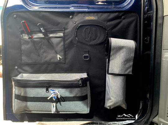 Ford Econoline Back Door Panel Organizer - Premium Vehicle by Xtreme Canopies