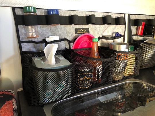 Four Wheel Campers Kitchen Organizer - Premium Accessories by Xtreme Canopies