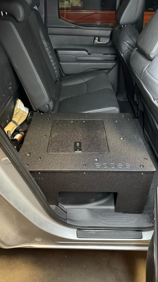 Toyota Tacoma - 2024-Present - 4th Gen - Non-Hybrid - Double Cab - Explore Series - Seat Delete Plate System - Second Row - Premium Seat Delete Plate System by Xtreme Canopies