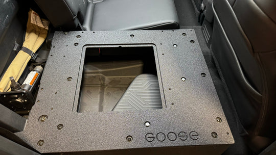 Toyota Tacoma - 2024-Present - 4th Gen - Non-Hybrid - Double Cab - Explore Series - Seat Delete Plate System - Second Row - Premium Seat Delete Plate System by Xtreme Canopies