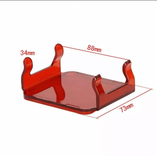 (4) Pieces Red LED Pod Cover - Premium Truck Accessory by Xtreme Canopies