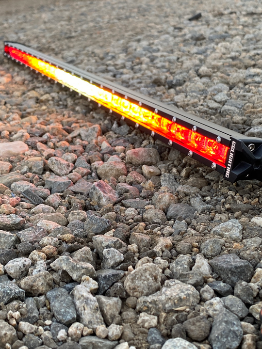 Chase LED Light Bar With Built In Strobe 32" - Premium Truck Accessory by Xtreme Canopies