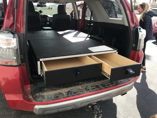 Stealth Sleep and Storage Package with Fitted Top Plate for Toyota 4Runner 2010-2024 5th Gen. - Premium Packages by Xtreme Canopies