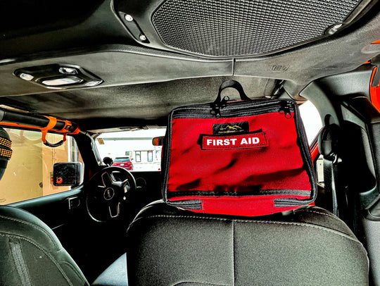 First Aid Kit Headrest Pouch - IFAK - Premium Pouches by Xtreme Canopies