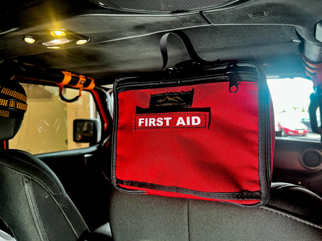First Aid Kit Headrest Pouch - IFAK - Premium Pouches by Xtreme Canopies