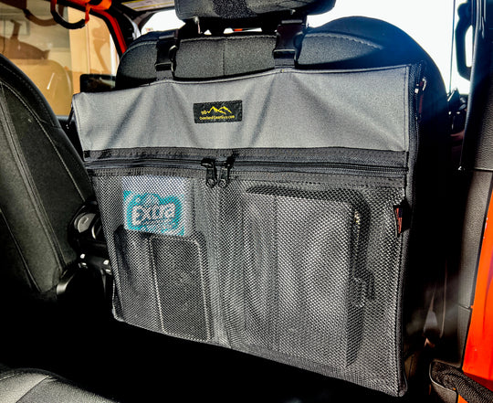 Road Atlas, Laptop/Tablet Seatback Pouch - Premium Truck Accessory by Xtreme Canopies