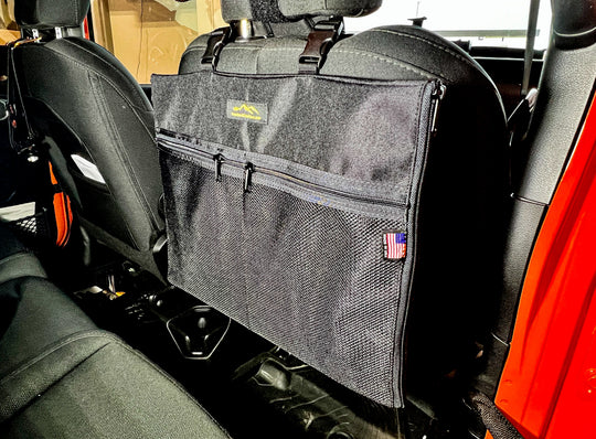 Road Atlas, Laptop/Tablet Seatback Pouch - Premium Truck Accessory by Xtreme Canopies