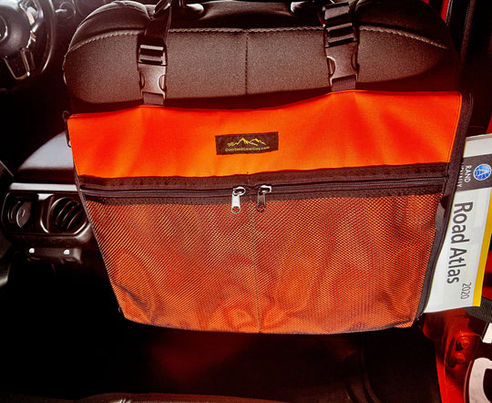 Road Atlas, Laptop/Tablet Seatback Pouch - Premium Truck Accessory by Xtreme Canopies
