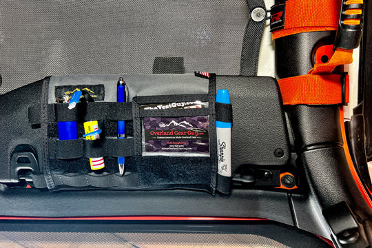 Jeep Gladiator MOLLE Visor Organizer - Tacoma Visor - Premium Vehicle by Xtreme Canopies