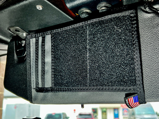 Jeep Gladiator MOLLE Visor Organizer - Tacoma Visor - Premium Vehicle by Xtreme Canopies