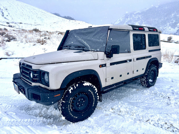 INEOS Grenadier Exterior Windshield and Window Covers - Premium Truck Accessory by Xtreme Canopies