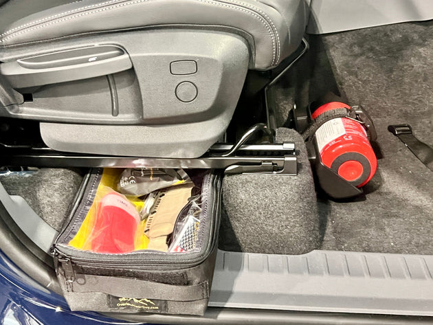 INEOS Grenadier Under Seat Storage Bag CLEAR TOP - Premium Pouches by Xtreme Canopies
