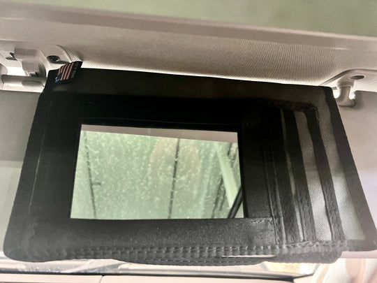 Grenadier MOLLE Visor Organizer WITH MIRROR - Premium Vehicles Accessories by Xtreme Canopies