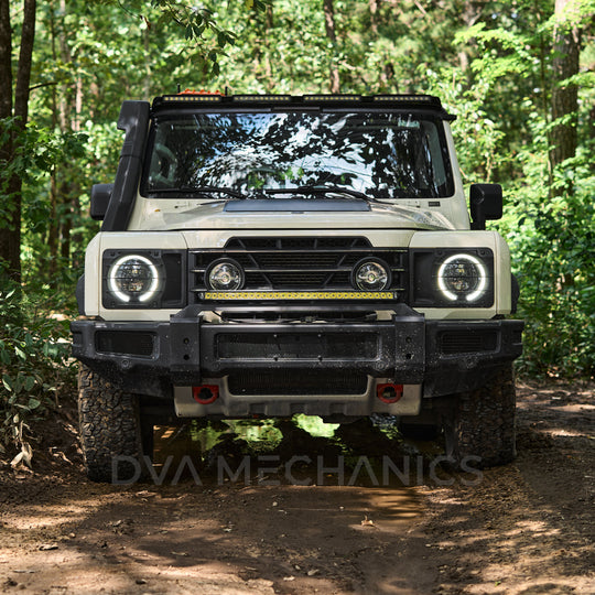 INEOS Grenadier: Front Bumper 32" LED Light Bar - Premium Truck Accessory by Xtreme Canopies