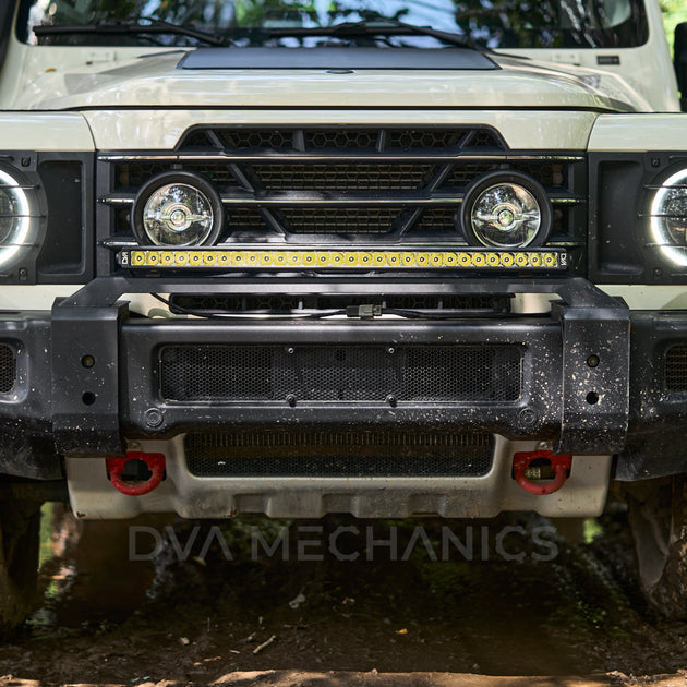 INEOS Grenadier: Front Bumper 32" LED Light Bar - Premium Truck Accessory by Xtreme Canopies